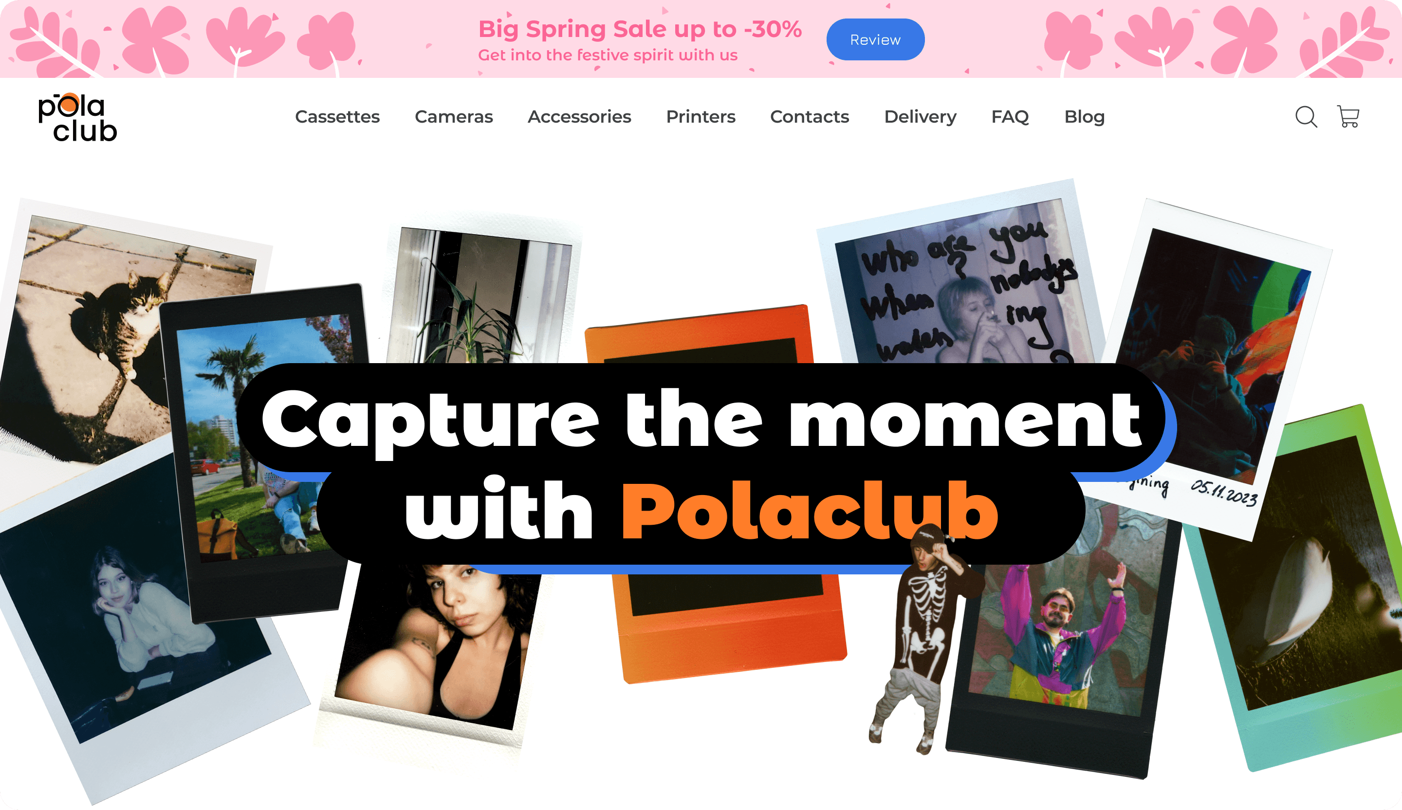 Example of a conversion-focused ecommerce website designed by Handers
